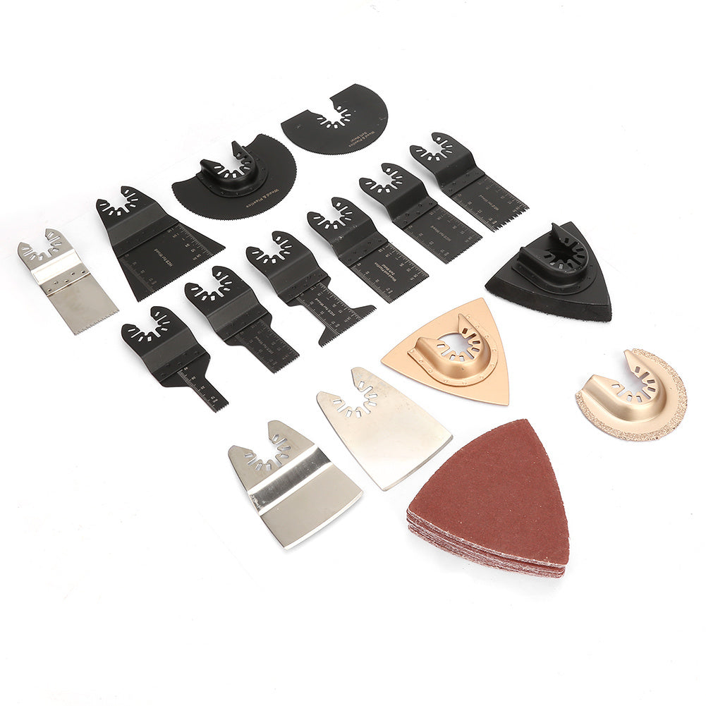 40pcs/set Saw Blade Cutter Oscillating Multi Tool Replacement Accessories