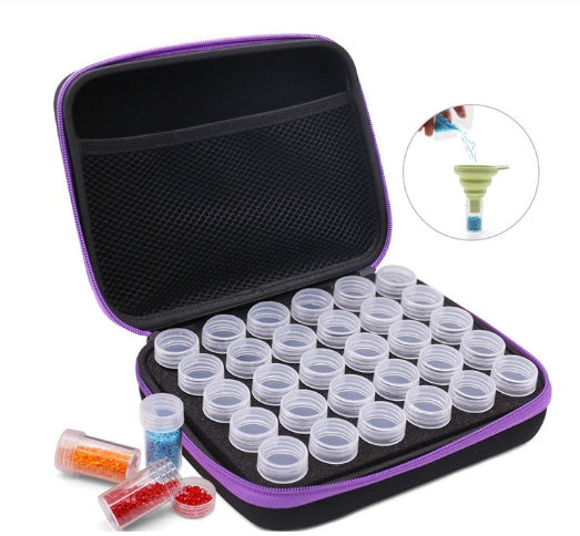 Portable Point Drill Set Tool Storage Box
