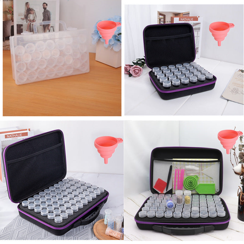 Portable Point Drill Set Tool Storage Box