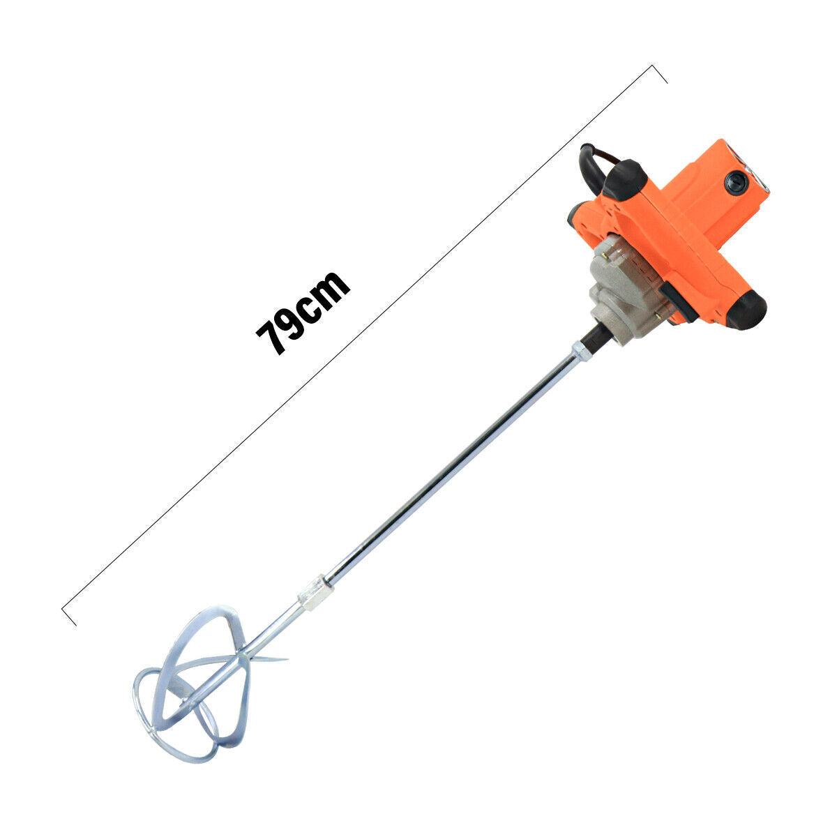 2100W Electric Cement Mixer 6 Speeds Plaster Paddle Mixer Mortar Paint Stirrer