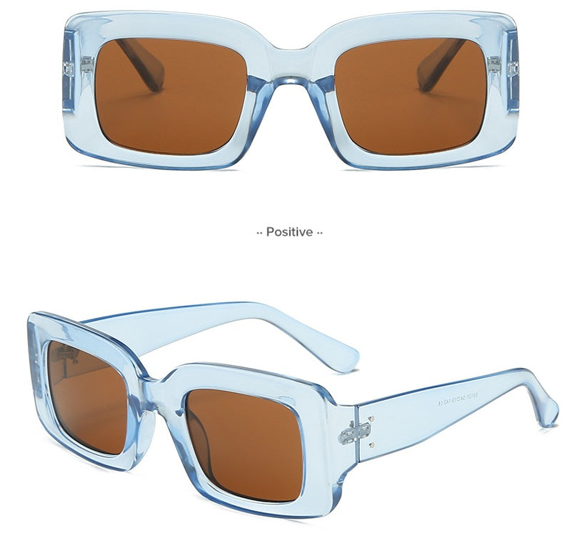 Square  Fashionable Eye Protection Glasses Sunglasses