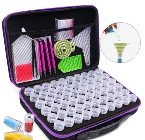 Portable Point Drill Set Tool Storage Box