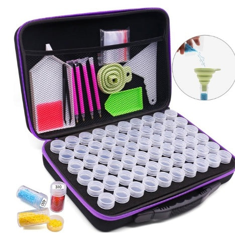 Portable Point Drill Set Tool Storage Box