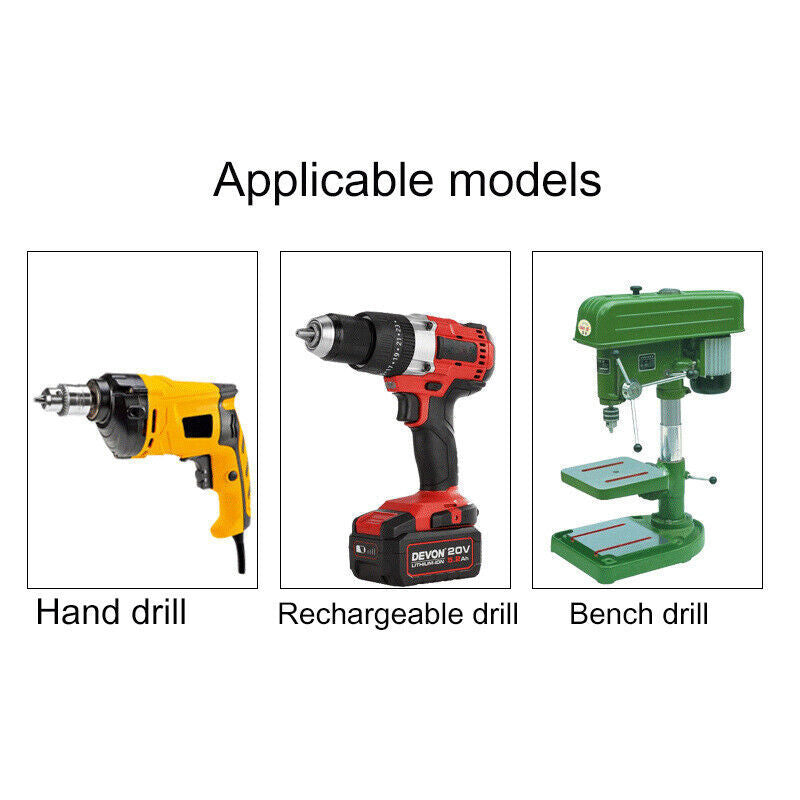 11 Pcs High-Carbon Steel Fast Cut Wood Auger Wood Drill Bit Tools Set 10-35MM UK