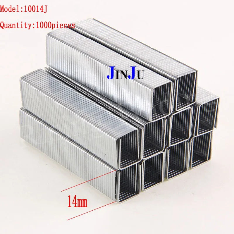 4-14mm narrow crown nails 1.2MM thick nail high hardness door nails 4/25" to 9/16" for 3 in 1 heavy duty staple gun