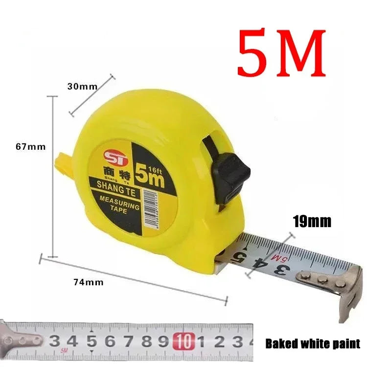 3m/5m/10m Tape Measure Metric Steel Measuring Ruler Distance Measuring Tool Meter Ruler Steel Tape Length Metal Measuring Tools