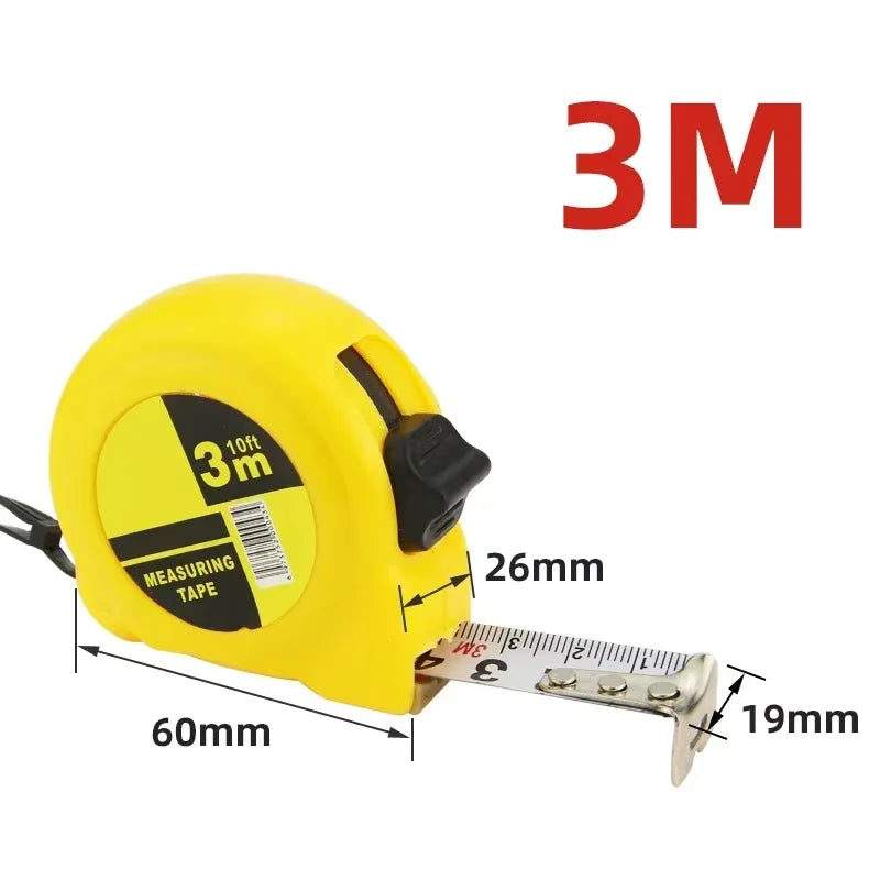 2m/3m/5m Tape Measure, Easy Read Measuring Tape Retractable With Lock,Ft/Metric