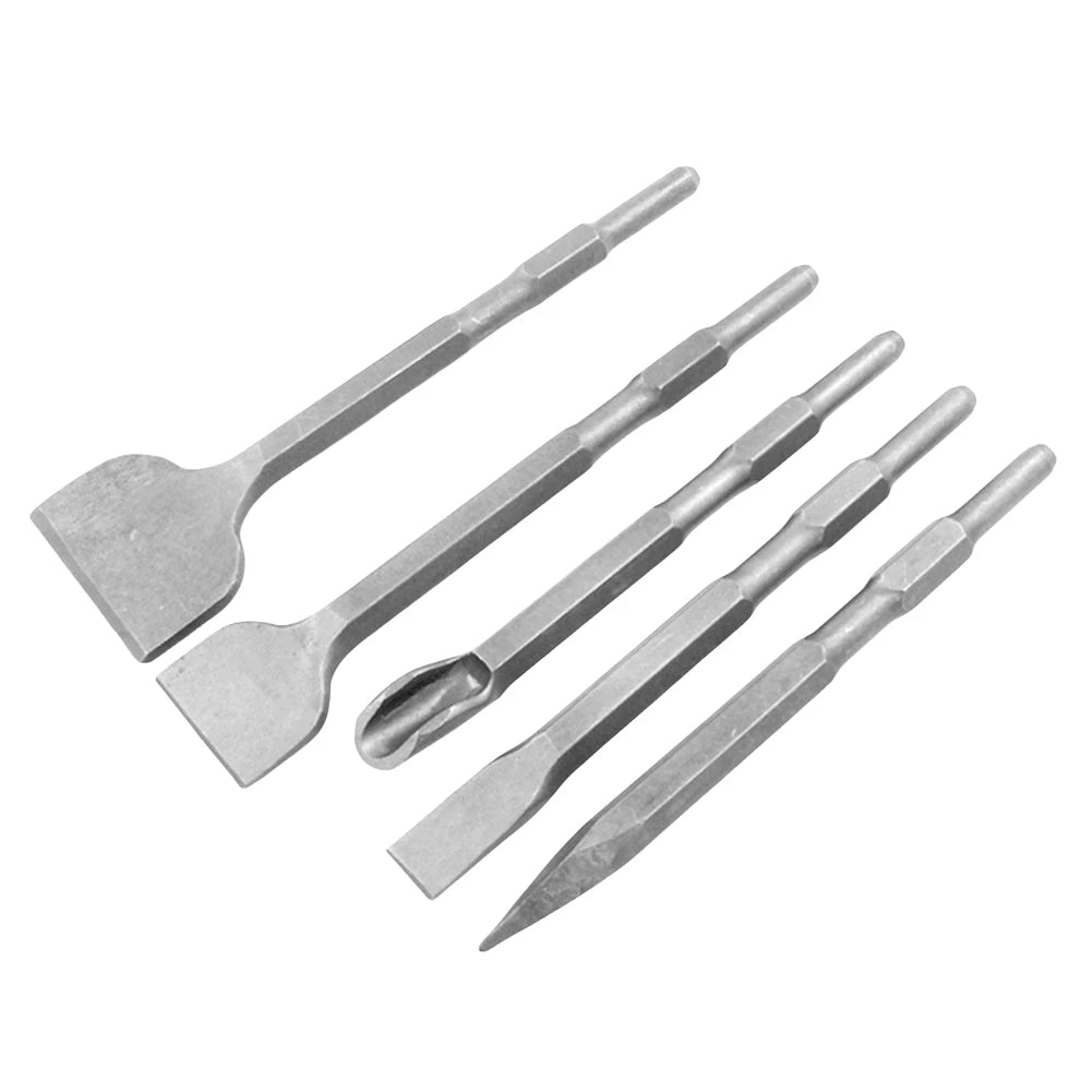 SDS PLUS Shank Chisel 280mm Point Flat Wide Flat Electric Hammer Drill Chisel Tool for Wall Concrete Impact Widening Drill Bit