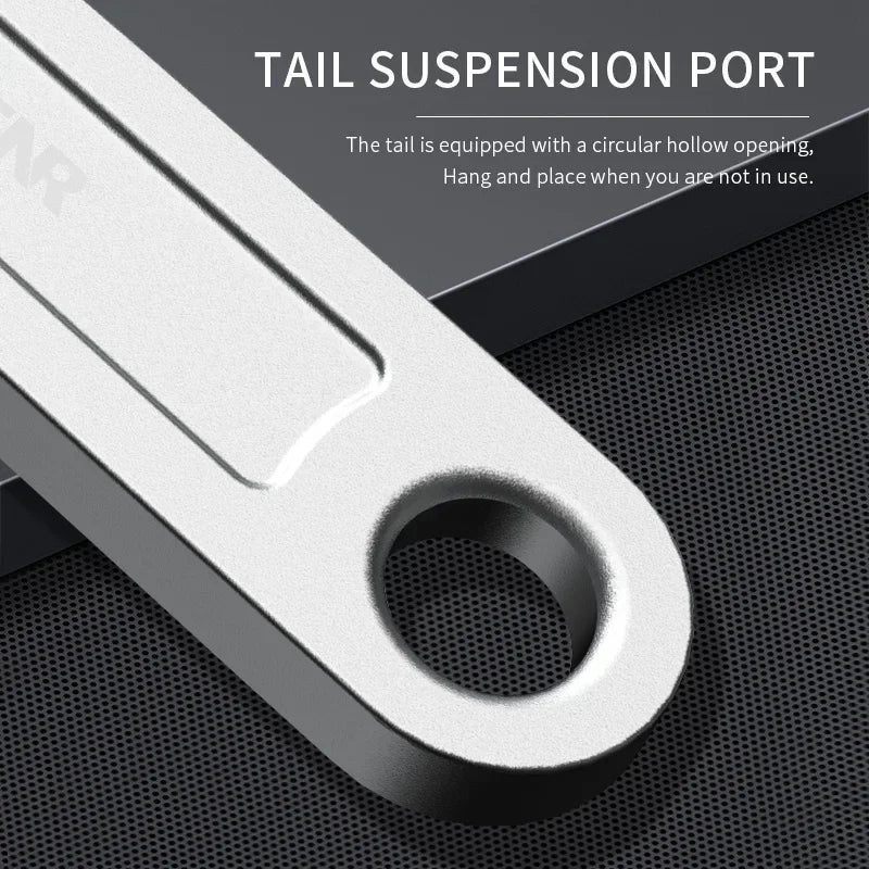 Adjustable Wrench Large Openin long Handle Universal Spanner Carbon Steel Mechanical Workshop Hand Repair Tools Wrench Tools