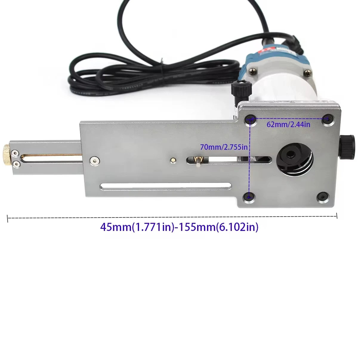 Circle Cutting Jig For Electric Hand Trimmer Wood Router Milling Circle Slotting Trimming Machine DIY Woodworking Tools