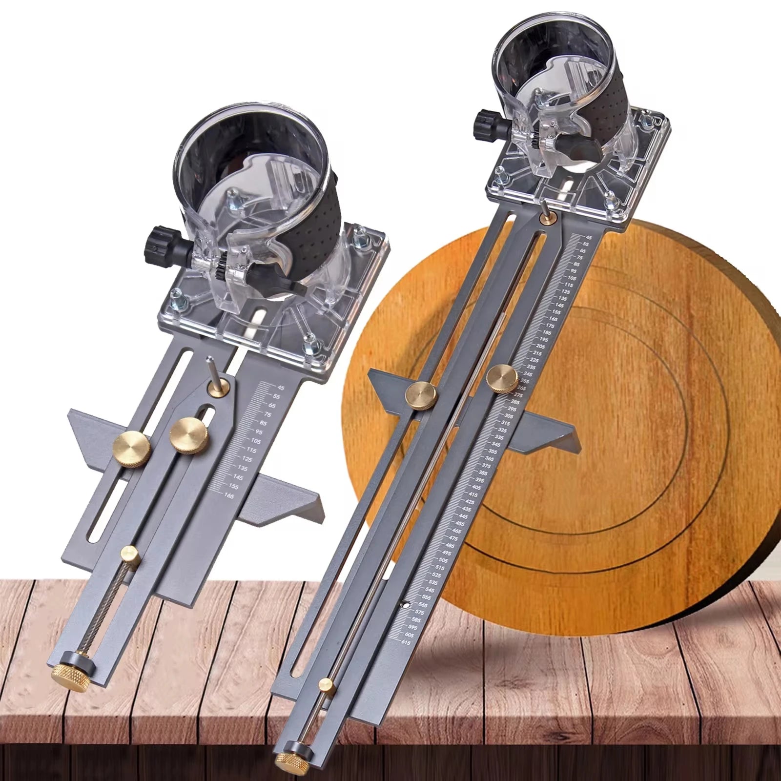 Circle Cutting Jig For Electric Hand Trimmer Wood Router Milling Circle Slotting Trimming Machine DIY Woodworking Tools