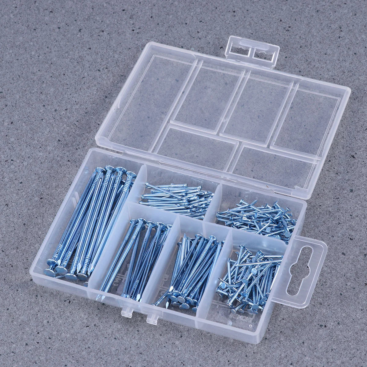 240 Pcs Brad Nails Nails Nails Round Head Nails Galvanized Brad Nails Picture Hanging Nail Assortment Kit Hardware Tools