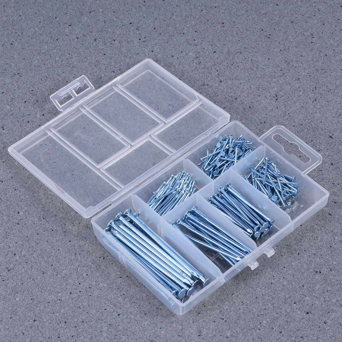 240 Pcs Brad Nails Nails Nails Round Head Nails Galvanized Brad Nails Picture Hanging Nail Assortment Kit Hardware Tools