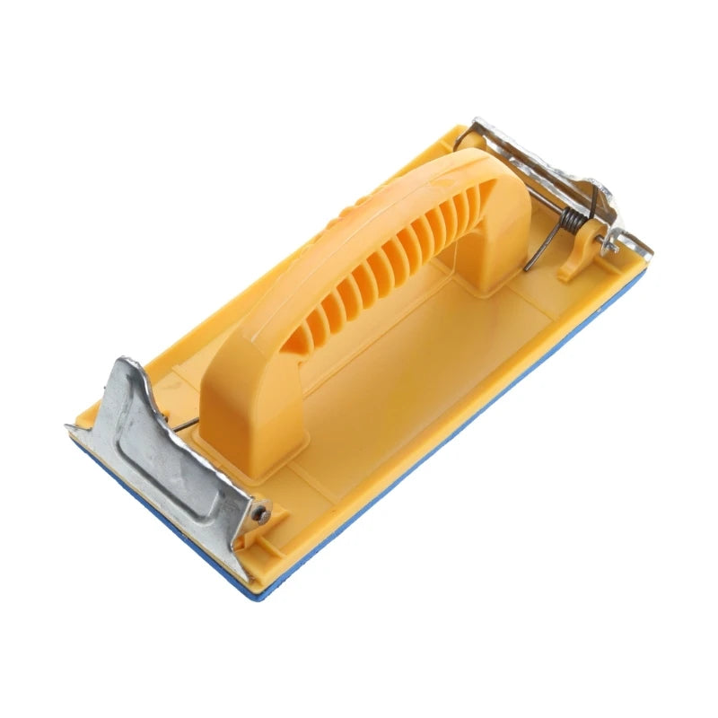 Manual Sanding Block Sandpaper Machine Hand Grinding Holder Handheld Polisher