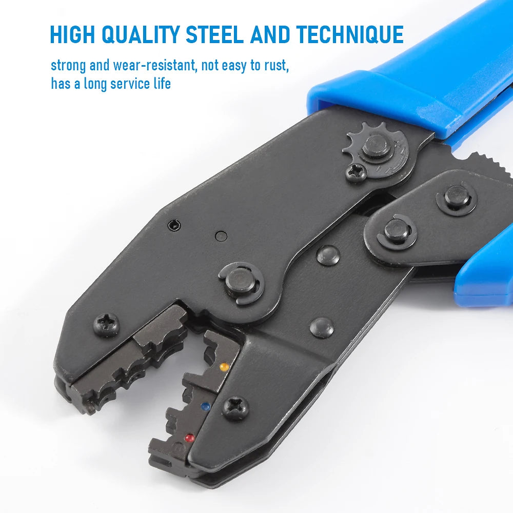 Crimping Tool Set Pressed Pliers Electrician Tools Electrical Terminals Clamp Electronics Pressing Connector Hand