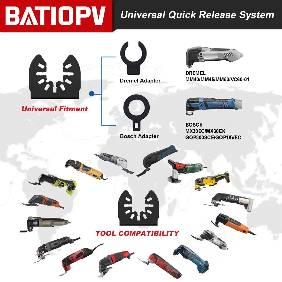 Multi functional oscillating saw blade, Multi - purpose shovel saw blade, multi cutting blade for wood, plastic, and metal