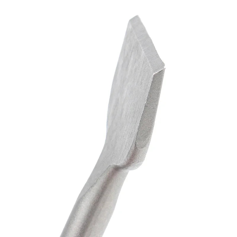 1pcs SDS Plus Chisel Bit 3x9.84inch Flat Chisel,42CrMo Tile Removal Chisel 15° Cranked Angled Bent Chisel Hammer Drill Tool