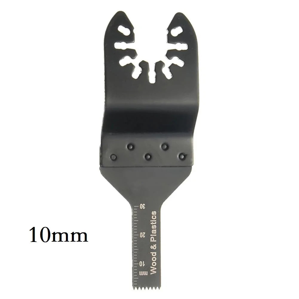 6Pcs Multi Tool Blades Oscillating Saw Blade High Carbon Steel Bi-Metal Arc Edge for Wood Metal Plastic Cutting