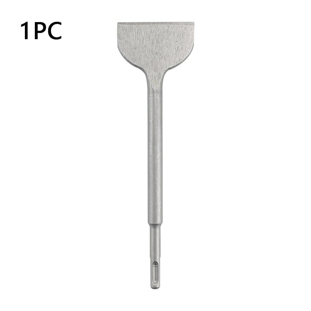 250mm Chisel Set SDS Plus Shank Electric Hammer Drill Bit Point Groove Flat Chisel Masonry Tools for Concrete Brick Wall Rock