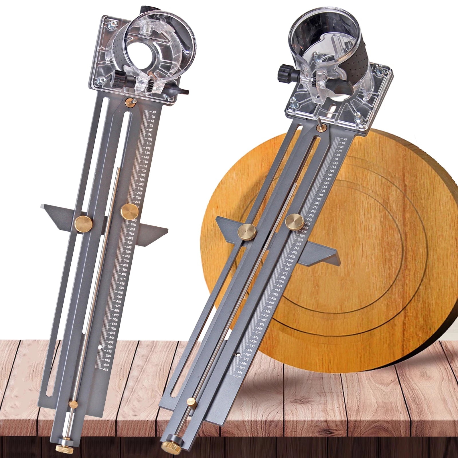 Circle Cutting Jig For Electric Hand Trimmer Wood Router Milling Circle Slotting Trimming Machine DIY Woodworking Tools
