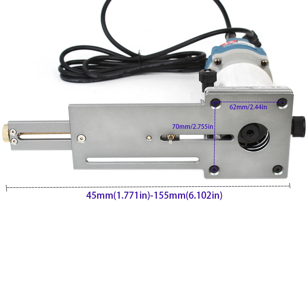 Circle Cutting Jig For Electric Hand Trimmer Wood Router Milling Circle Slotting Trimming Machine DIY Woodworking Tools