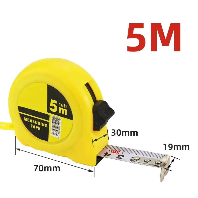 2m/3m/5m Tape Measure, Easy Read Measuring Tape Retractable With Lock,Ft/Metric