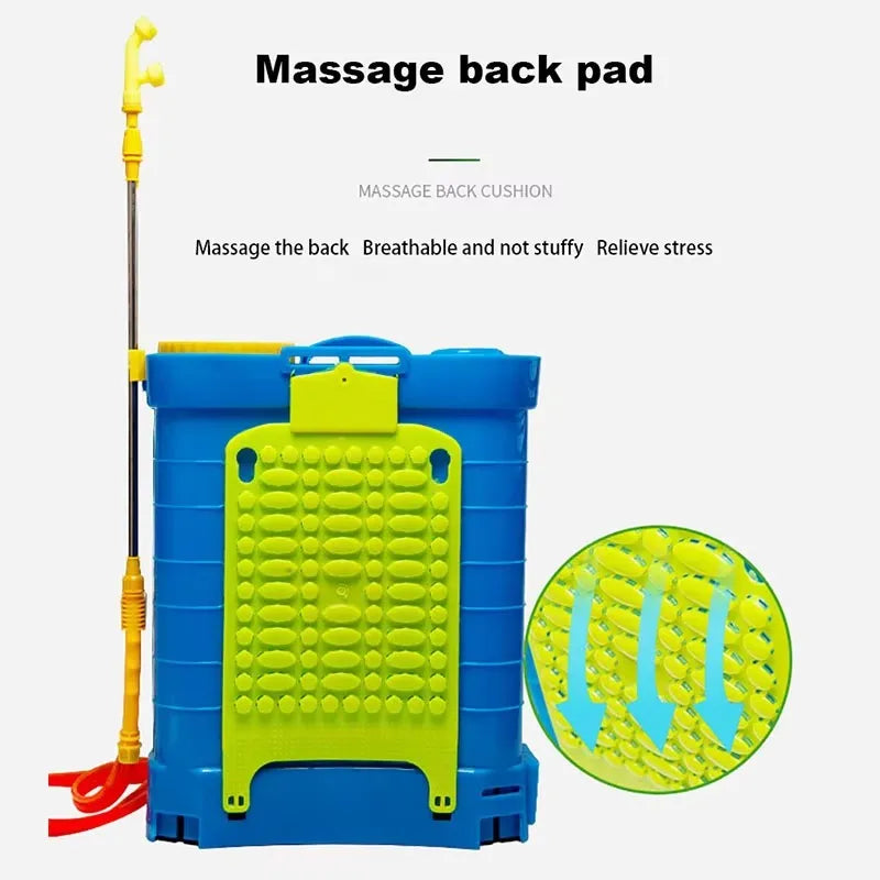 Backpack Agricultural Electric Sprayer Rechargeable Automatic Sprayer Pesticide High Pressure Sterilization Spray Can