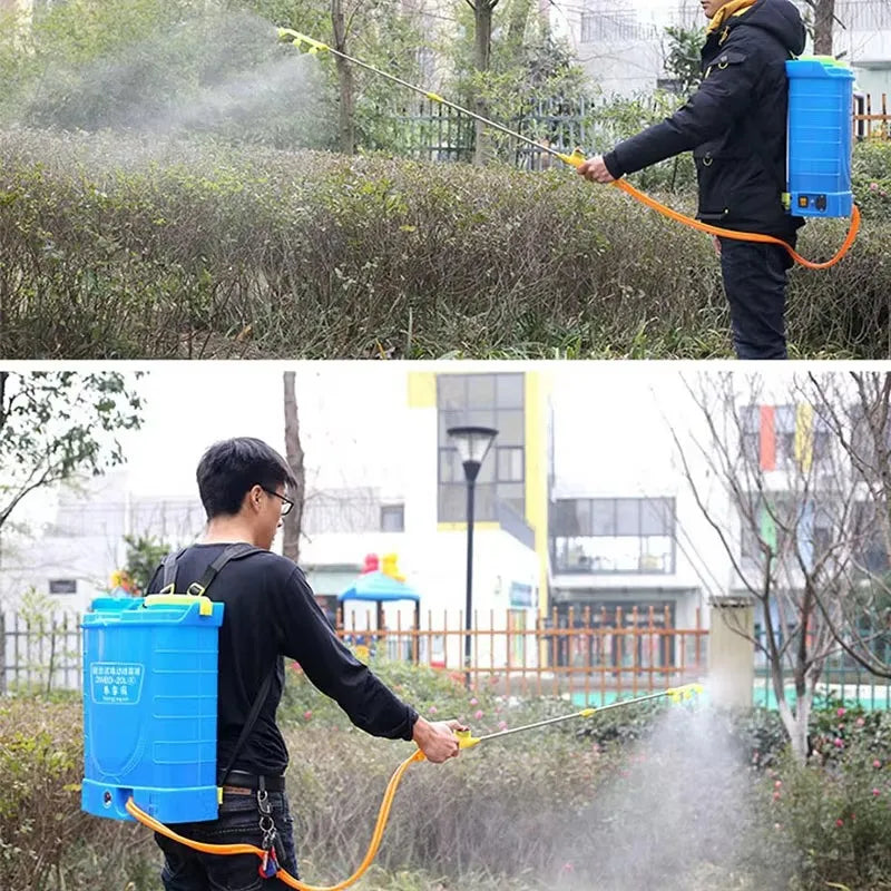 Backpack Agricultural Electric Sprayer Rechargeable Automatic Sprayer Pesticide High Pressure Sterilization Spray Can