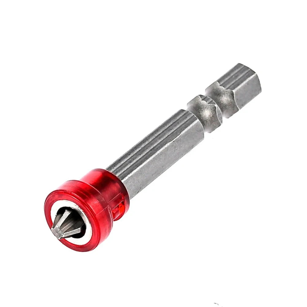 4PCS Power Screwdriver Bits, Plasterboard Screws, Magnetic Ring Placement Single Head Hand Tool, 1/4 Hex Shank Durable