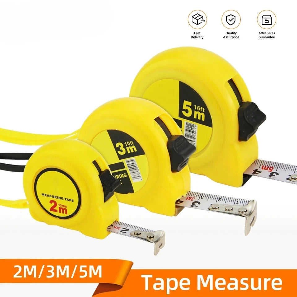 2m/3m/5m Tape Measure, Easy Read Measuring Tape Retractable With Lock,Ft/Metric