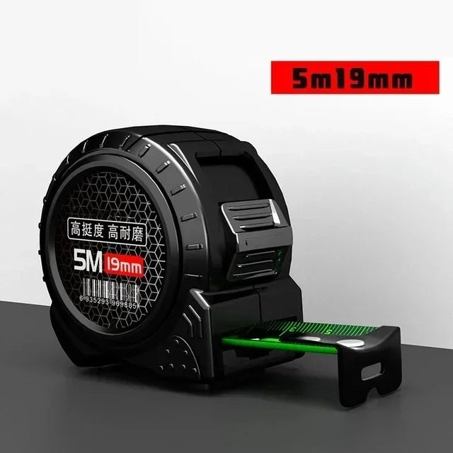Measuring Tape Self 5/10M High Precision Wear-resistant Ruler Measuring Tools Locking Fluorescent Steel Tape Measure Retractable