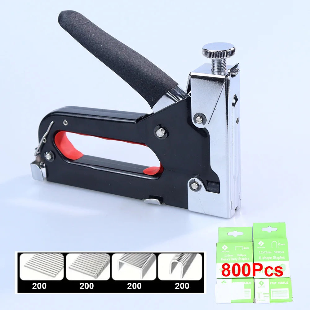 Manual Nailing Gun, Light duty Home Use  DIY Nailing Gun Air Nail Woodworking Special Direct Staple Book Carpentry Tools