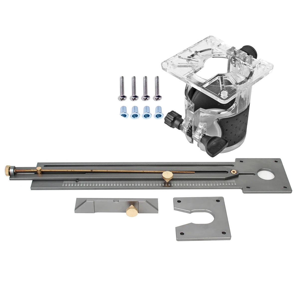 Circle Cutting Jig For Electric Hand Trimmer Wood Router Milling Circle Slotting Trimming Machine DIY Woodworking Tools