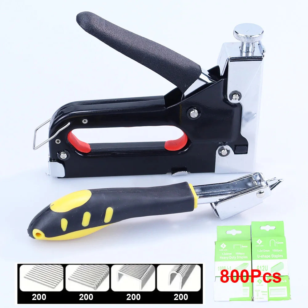 Manual Nailing Gun, Light duty Home Use  DIY Nailing Gun Air Nail Woodworking Special Direct Staple Book Carpentry Tools