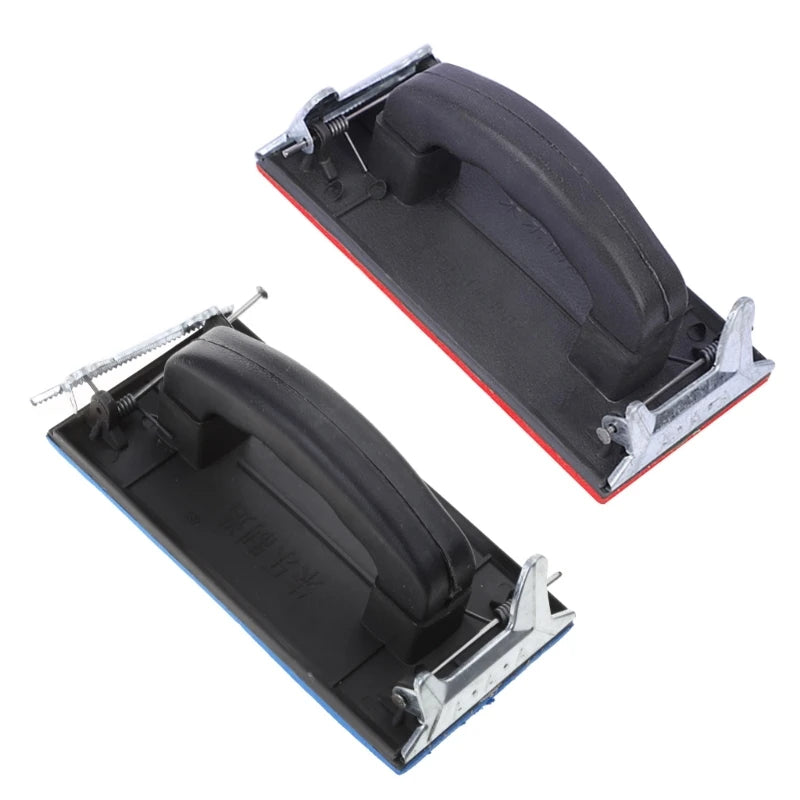 Manual Sanding Block Sandpaper Machine Hand Grinding Holder Handheld Polisher