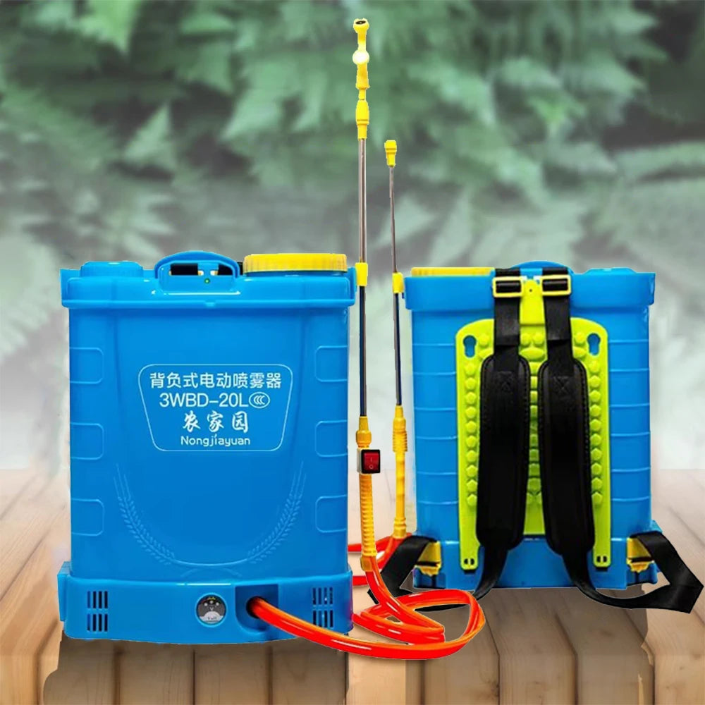 Agricultural Electric Sprayer Backpack Rechargeable Automatic Sprayer Pesticide High Pressure Sterilization Spray Can