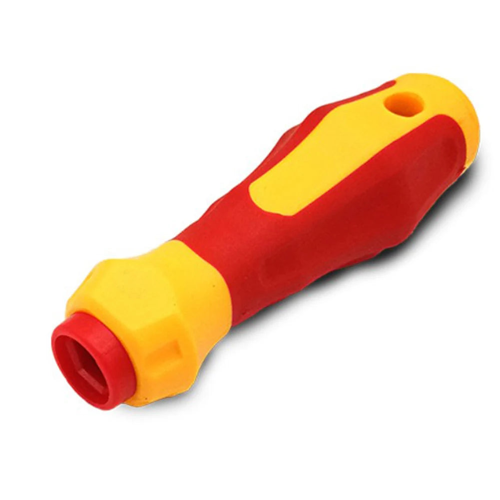 Screwdrivers Handle Two-in-one Screwdriver Insulated Screwdriver Set Multi-Purpose Electricians Slotted Cross Screwdriver Bit