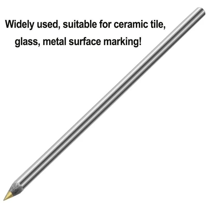 Carbide Scriber Pens Alloy Scribe Pen Metal Wood Glass Tile Cutting Marker Pencil Woodworking Hard Metal Lettering Hand Tool