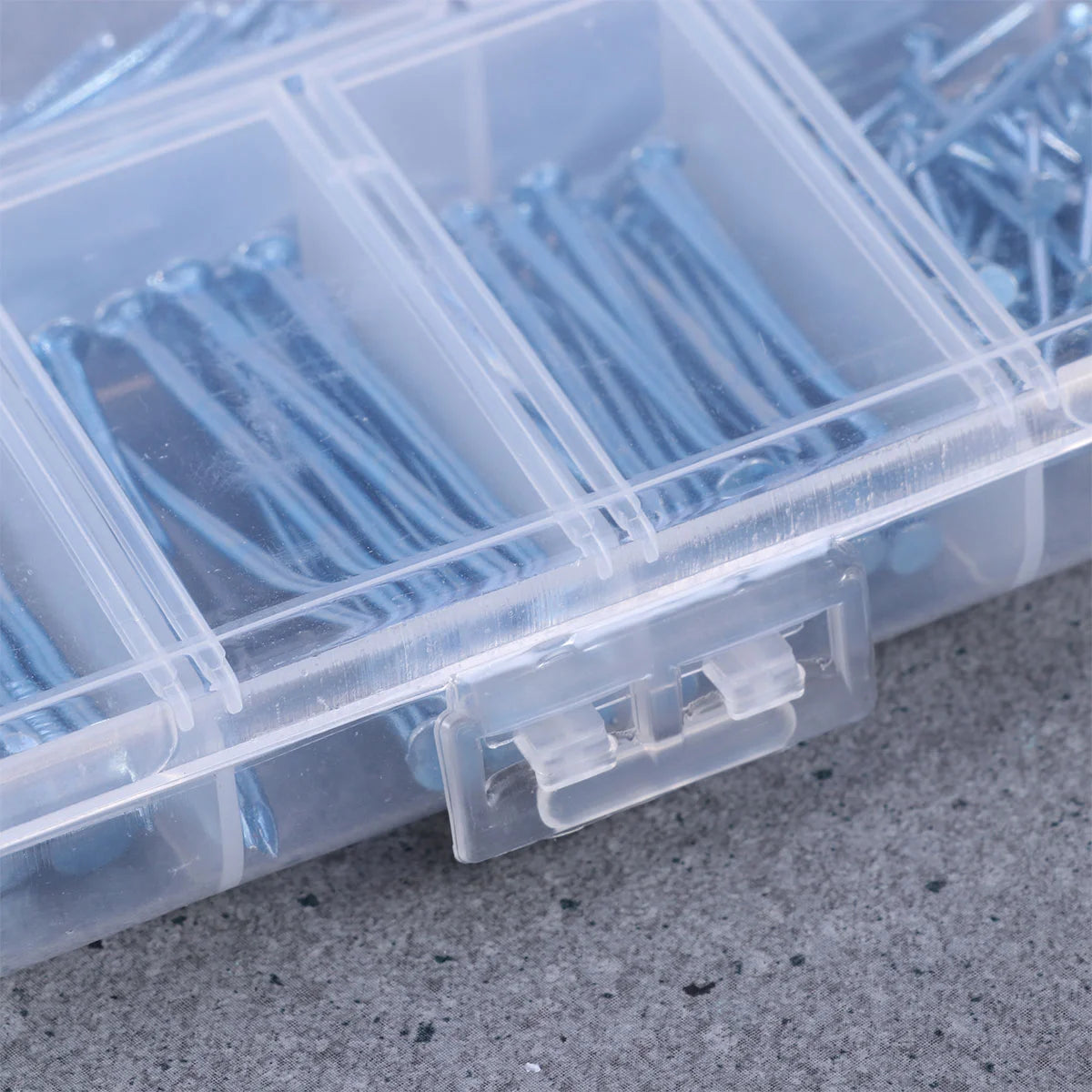 240 Pcs Brad Nails Nails Nails Round Head Nails Galvanized Brad Nails Picture Hanging Nail Assortment Kit Hardware Tools