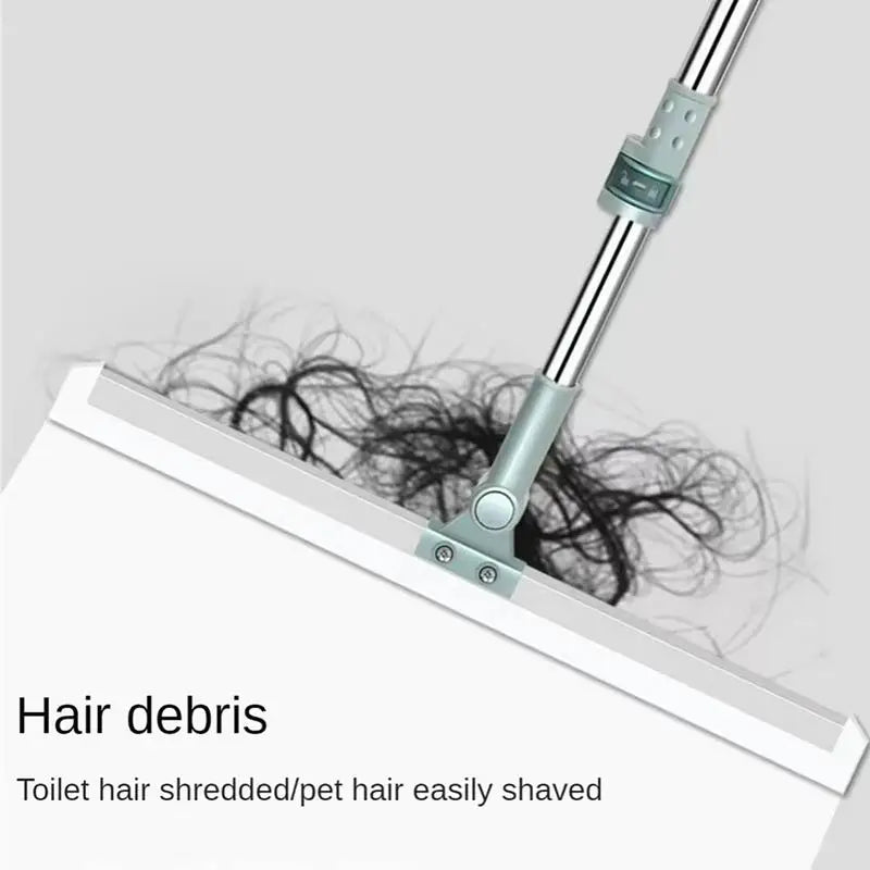Silicone Scraper Broom Floor Bathroom Squeegee Scrubber Hair Sweeping Tool Household Bathroom Sweeping Water Silicone Scraper
