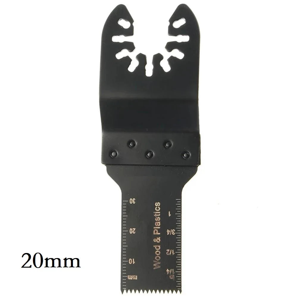 6Pcs Multi Tool Blades Oscillating Saw Blade High Carbon Steel Bi-Metal Arc Edge for Wood Metal Plastic Cutting