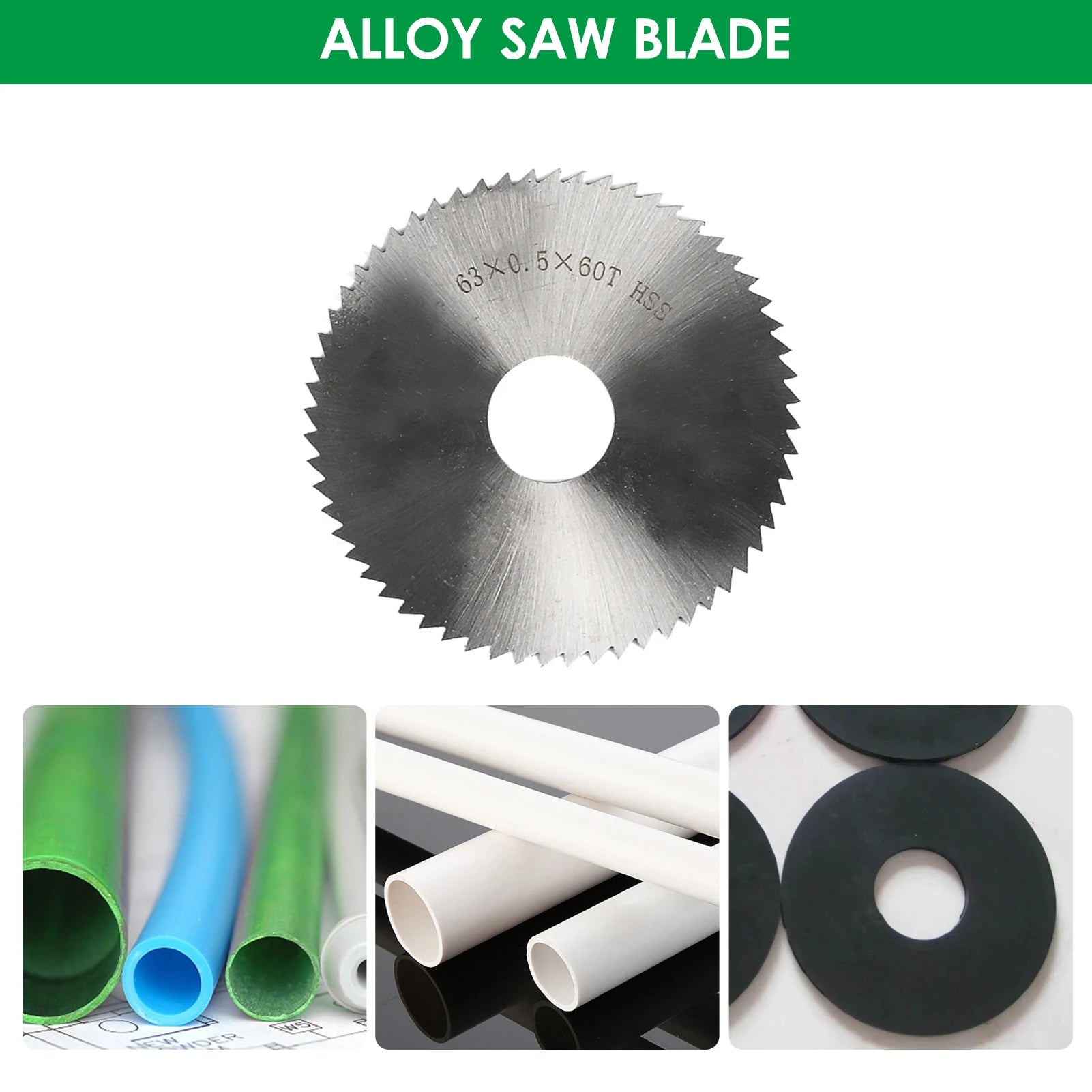Z30 4PCS Chainsaw Blade 2.5in 63mm Resin Saw Blade 60mm Emery Saw Blade 2.5inch 63mm HSS Saw Blade 2.5-inch 63mm Alloy Saw Blade