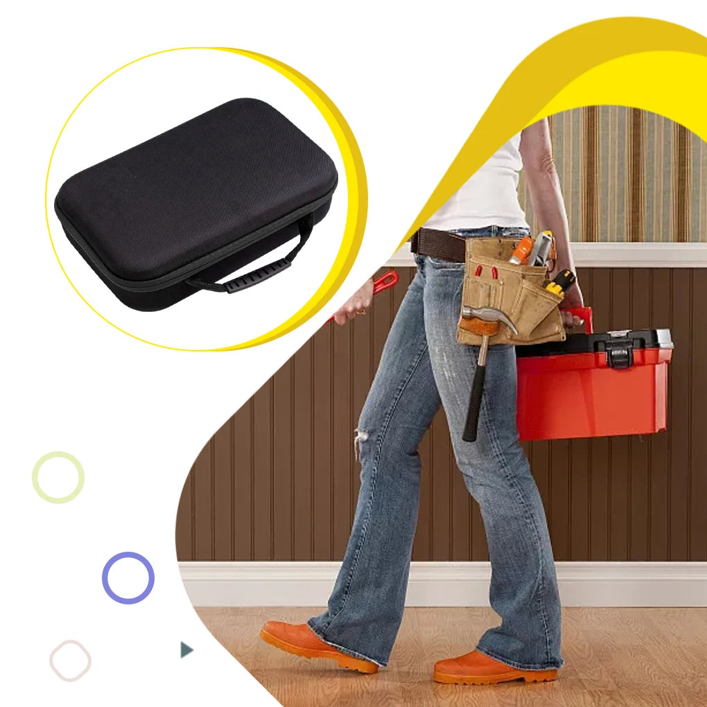 Tools Bag Empty Storage Drill Organizer Portable Zipper Closure Work Pouch Reusable Technician Organization Case