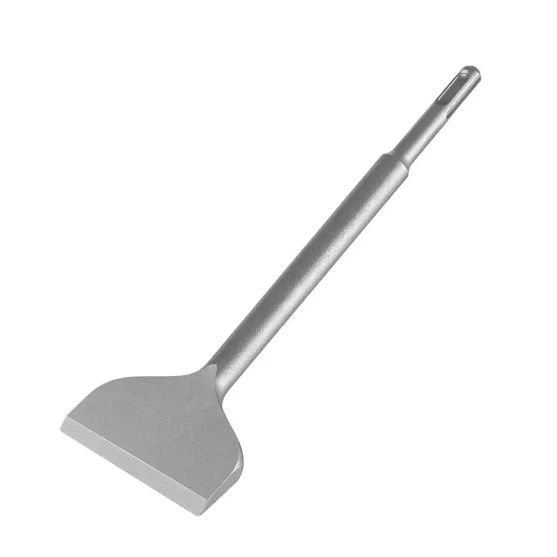 1pcs SDS Plus Chisel Bit 3x9.84inch Flat Chisel,42CrMo Tile Removal Chisel 15° Cranked Angled Bent Chisel Hammer Drill Tool