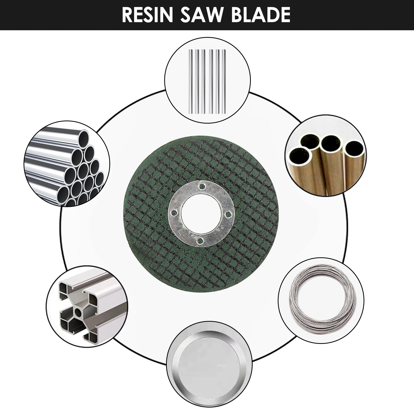 Z30 4PCS Chainsaw Blade 2.5in 63mm Resin Saw Blade 60mm Emery Saw Blade 2.5inch 63mm HSS Saw Blade 2.5-inch 63mm Alloy Saw Blade