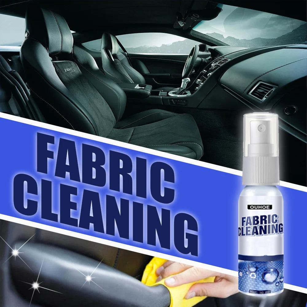 Car Interior Cleaning Roof Dash Cleaning Tool Agent Leather Ceiling Fabric Flannel Cleaning Spary Auto Washing Accessories
