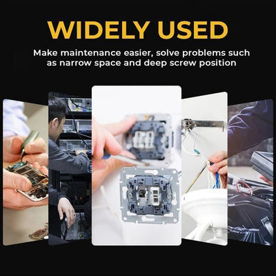 Push-type Semi-automatic Screwdriver Wooden Handle Screwdriver