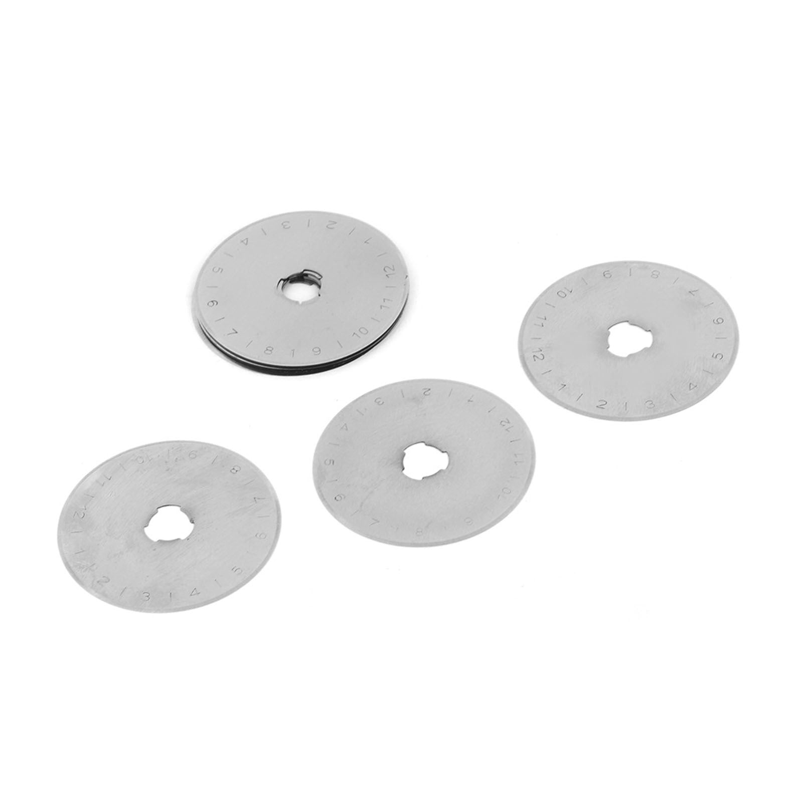 10pcs 45mm Rotary Cutter Refill Blades for Cutting Leather Fabric Paper Craft Tool