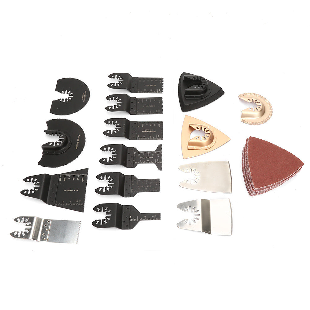 40pcs/set Saw Blade Cutter Oscillating Multi Tool Replacement Accessories
