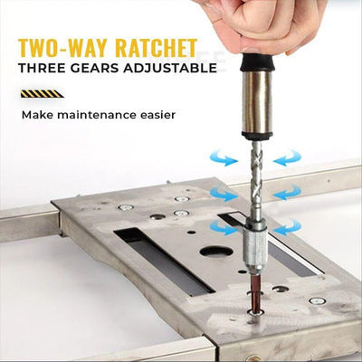 Push-type Semi-automatic Screwdriver Wooden Handle Screwdriver